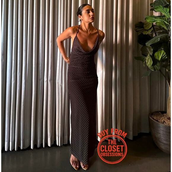 ZARA Strappy Maxi Dress NWT - Picture 9 of 16